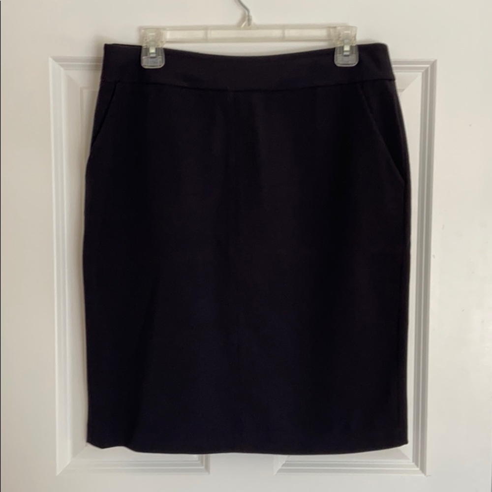 Navy blue skirt